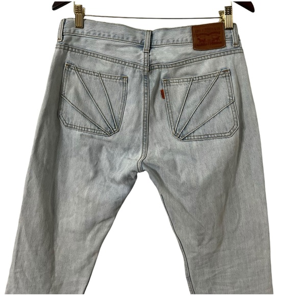 LEVI’S High Rise Orange Slim Tab Skinny Denim Jeans - Picture 4 of 9